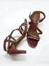 Coffee Brown Heels - cunei